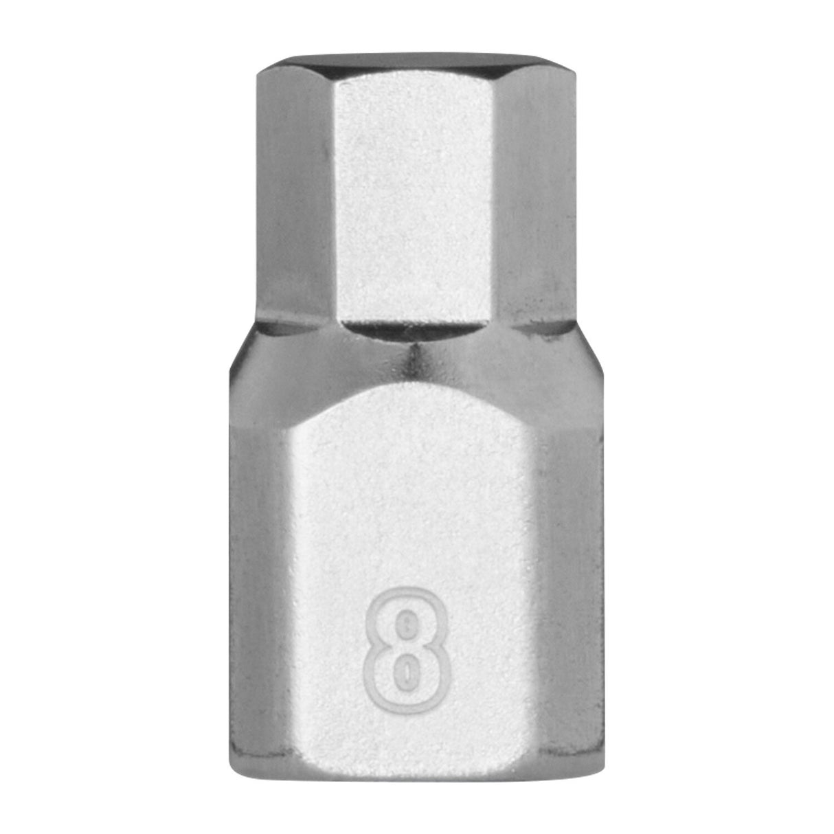 Milwaukee 45-34-1135 1/4" Drive 8mm Low-Profile Hex Bit Socket with Anti-Roll FOUR FLAT Sides