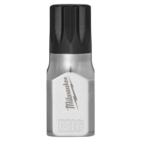 Milwaukee 45-34-1148 3/8" Drive 16mm Triple Square Bit Socket with FOUR FLAT Sides and Slim Profile