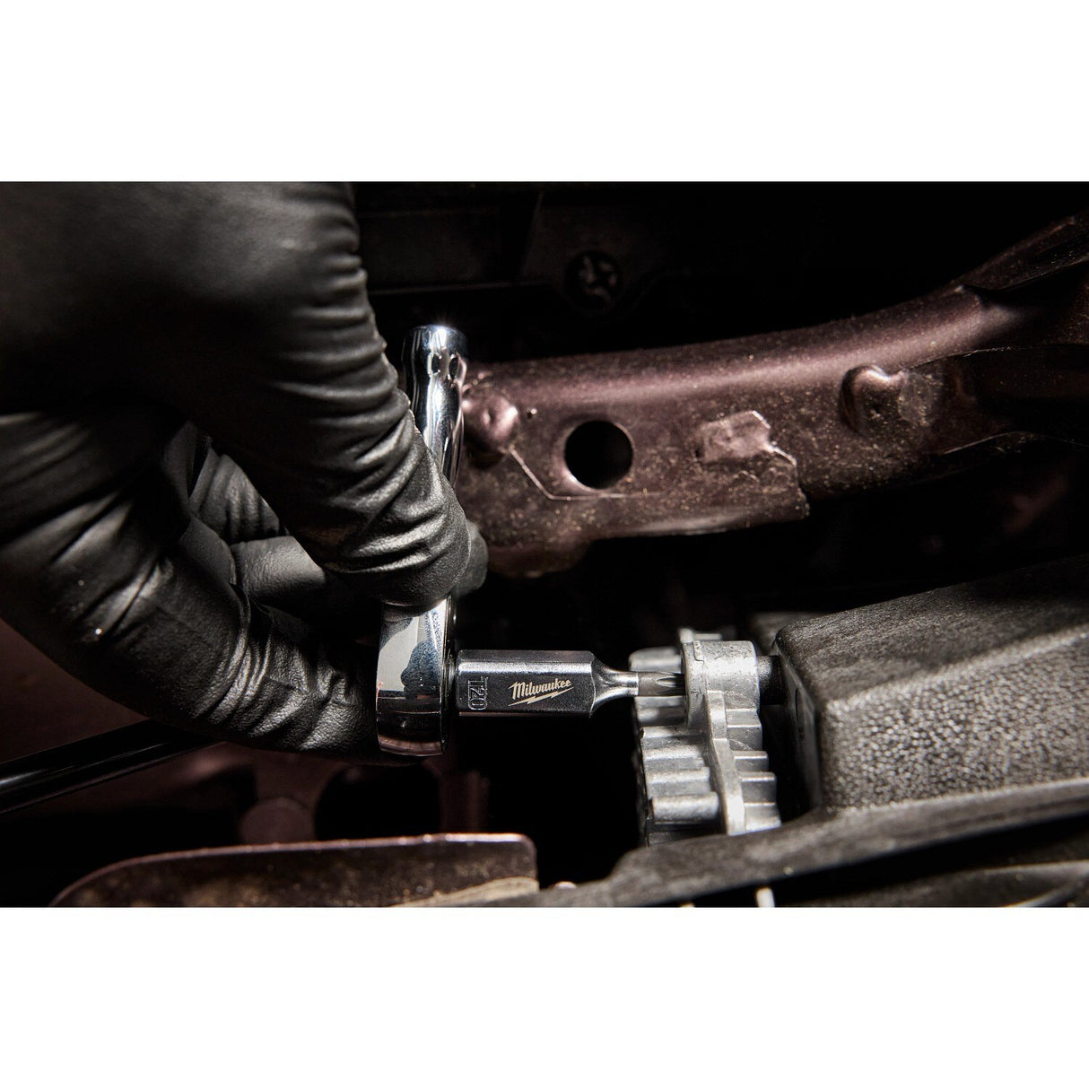 Milwaukee 45-34-1159 3/8" Drive T47 Tamper Proof TORX Bit Socket with FOUR FLAT Sides - 5