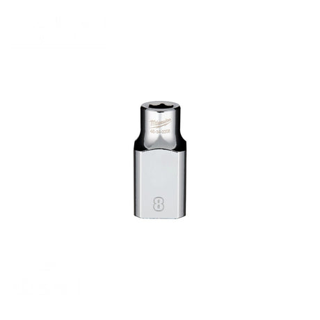 Milwaukee 45-34-2008 1/2" Drive 8 mm 6-Point Socket with Four Flat Sides