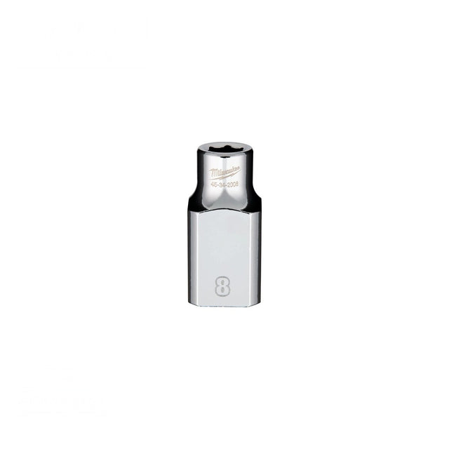 Milwaukee 45-34-2008 1/2" Drive 8 mm 6-Point Socket with Four Flat Sides