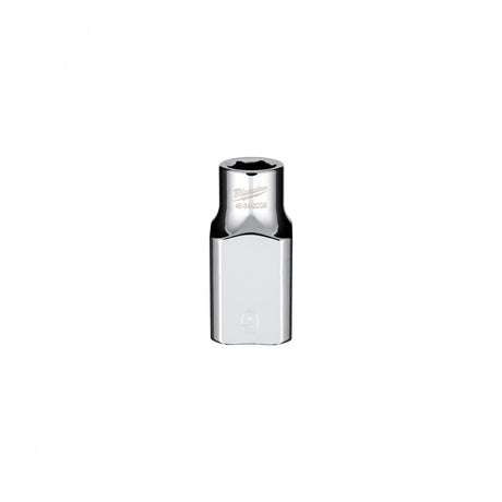 Milwaukee 45-34-2009 1-2" Drive 9 mm 6-Point Chrome Socket with Four Flat Sides