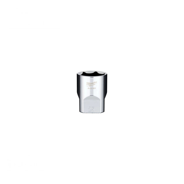 Milwaukee 45-34-2025 1/2" Drive 25 mm 6-Point Socket with Anti-Roll Flat Sides