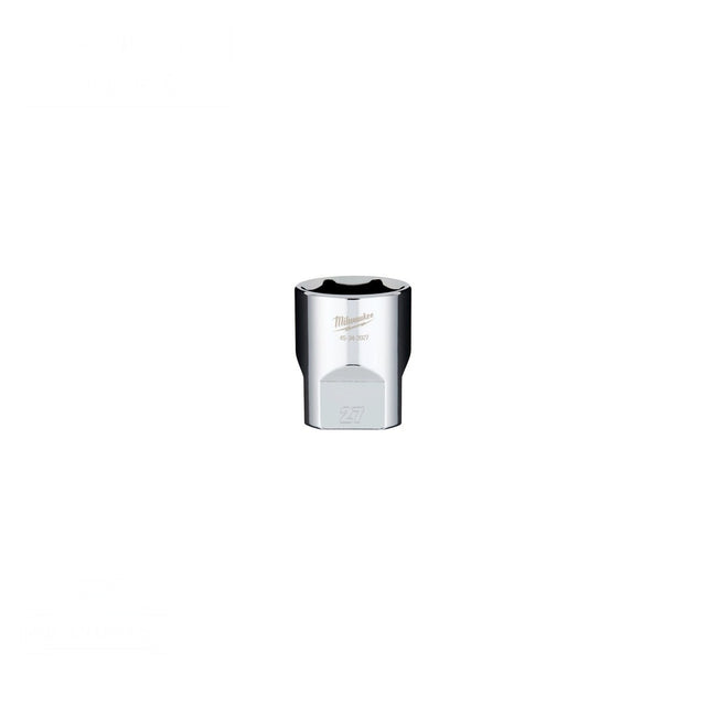 Milwaukee 45-34-2027 1/2" Drive 27 mm 6 Point Socket with Four Flat Sides