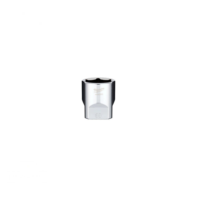 Milwaukee 45-34-2030 1/2" Drive 30 mm 6-Point Socket with Four Flat Sides