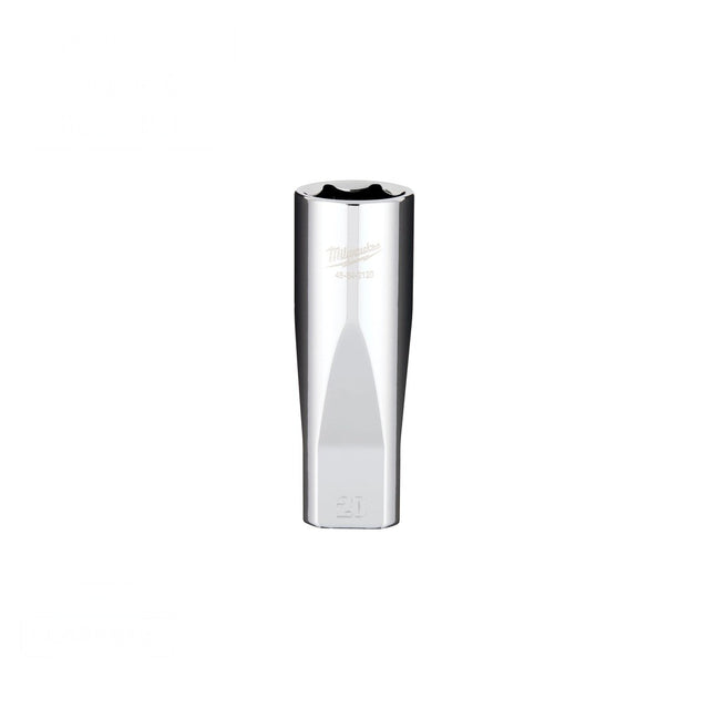 Milwaukee 45-34-2120 1/2" Drive 20 mm 6-Point Deep Well Socket with Four Flat Sides