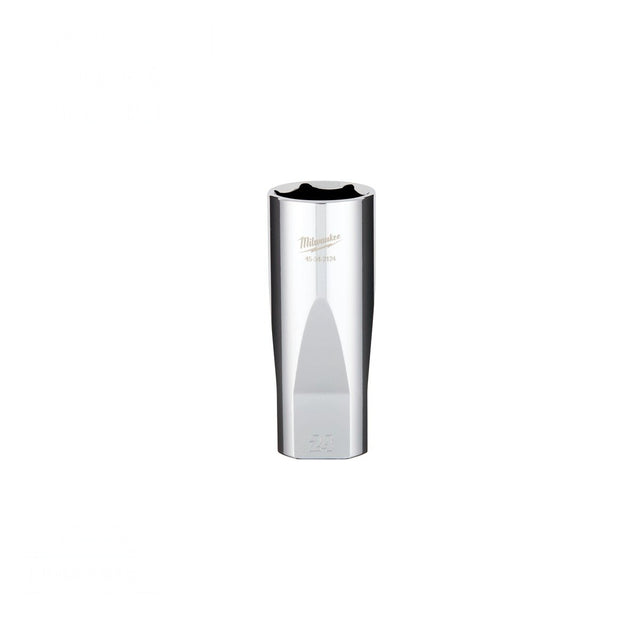 Milwaukee 45-34-2124 1/2" Drive 24 mm 6-Point Deep Socket with Four Flat Sides
