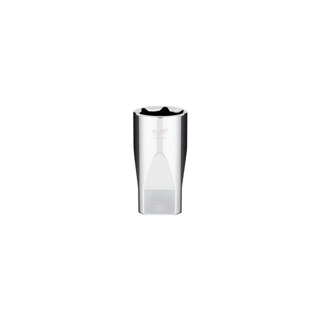 Milwaukee 45-34-2132 1/2" Drive 32 mm 6-Point Deep Socket with Four Flat Sides