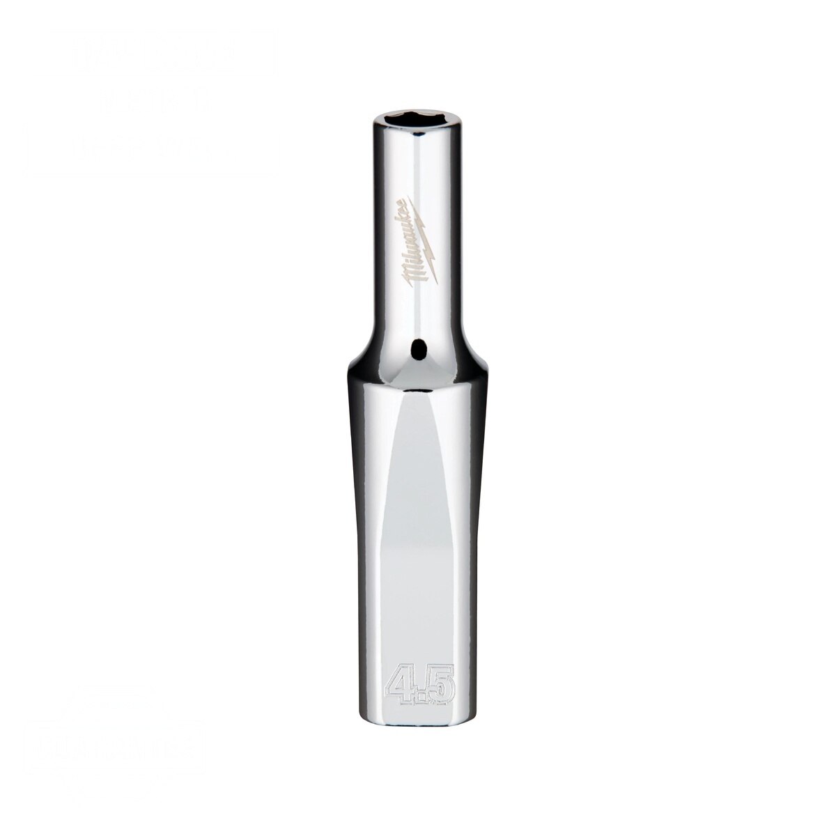 Milwaukee 45-34-4011 1/4" Drive 4.5 mm 6-Point Deep Socket with Four Flat Sides