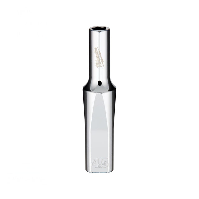 Milwaukee 45-34-4011 1/4" Drive 4.5 mm 6-Point Deep Socket with Four Flat Sides