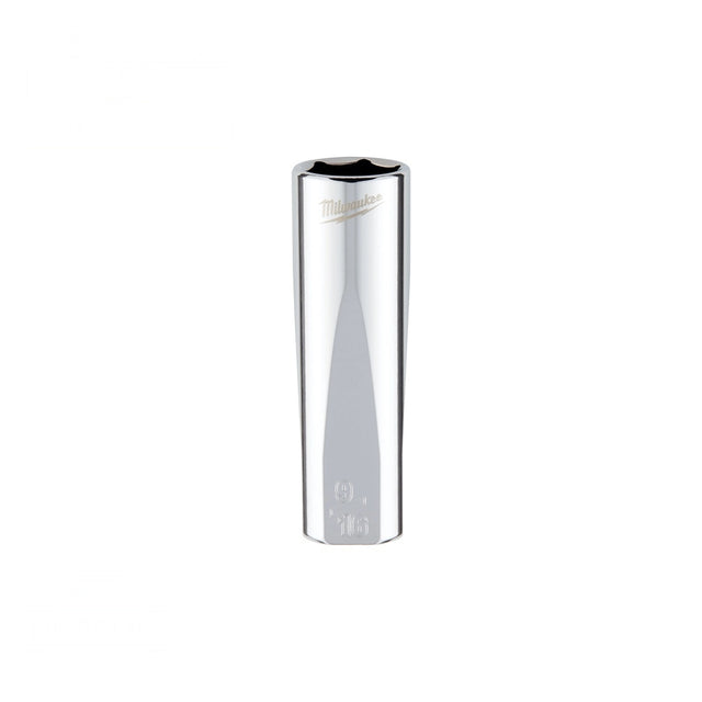 Milwaukee 45-34-5625 3/8" Drive 9/16" SAE Deep Socket with Four Flat Sides