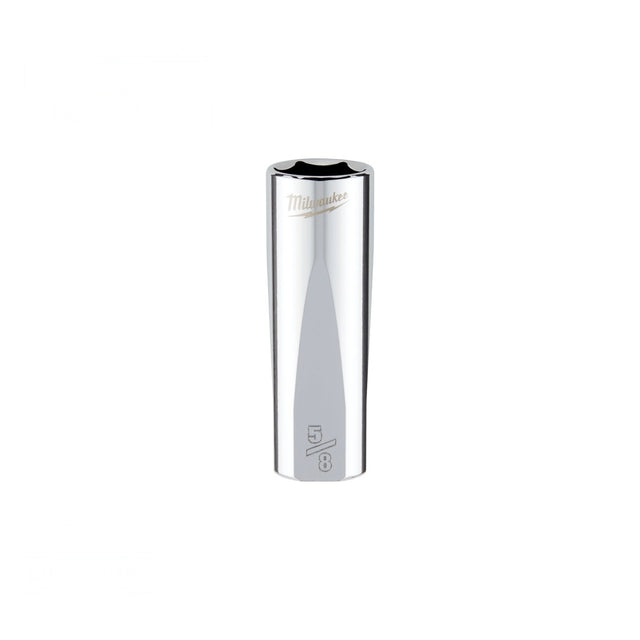 Milwaukee 45-34-6250 3-8" Drive 5-8" SAE Deep 6-Point Socket with Four Flat Sides