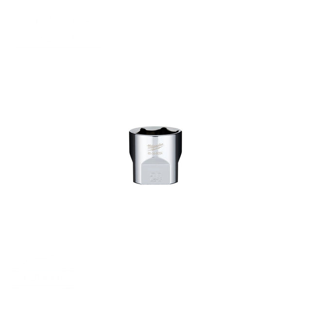 Milwaukee 45-34-8024 3/8" Drive 24 mm 6-Point Metric Socket with Four Flat Sides