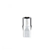 Milwaukee 45-34-9004 1/4" Drive 9/32" SAE 6 Point Socket with Four Flat Sides