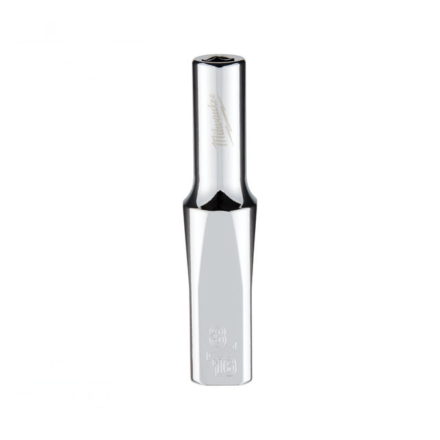 Milwaukee 45-34-9012 1/4" Drive 3/16" SAE 6-Point Deep Socket with Four Flat Sides