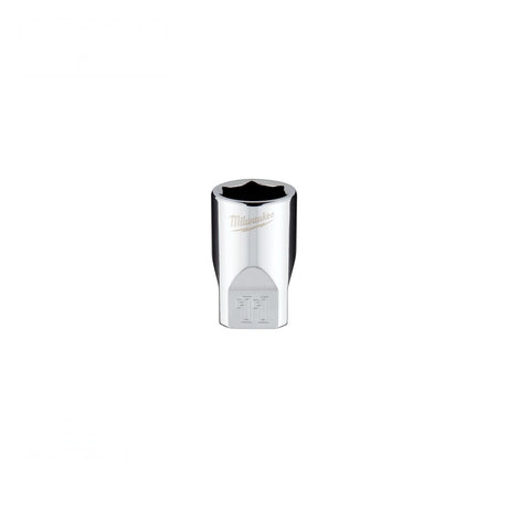 Milwaukee 45-34-9037 1/4" Drive 11mm Metric 6-Point Socket with Four Flat Sides
