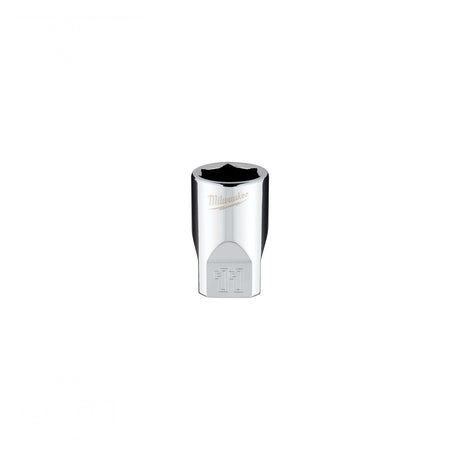 Milwaukee 45-34-9037 1/4" Drive 11mm Metric 6-Point Socket with Four Flat Sides