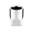 Milwaukee 45-34-9040 1/4" Drive 14mm Metric 6-Point Socket Four Flat Sides