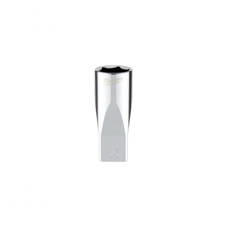Milwaukee 45-34-9053 1/4" Drive 15mm Metric 6-Point Deep Socket with Four Flat Sides