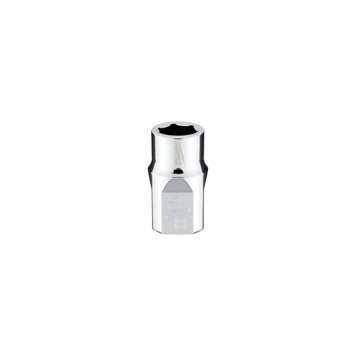 Milwaukee 45-34-9062 3/8" Drive 3/8" SAE 6-Point Socket with Four Flat Sides