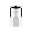 Milwaukee 45-34-9064 3/8" Drive 1/2" SAE 6-Point Socket with Four Flat Sides
