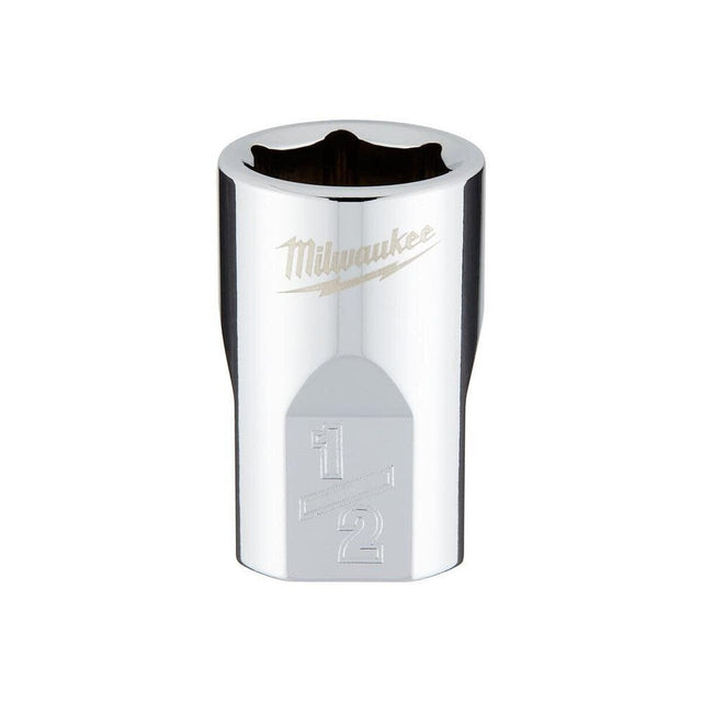Milwaukee 45-34-9064 3/8" Drive 1/2" SAE 6-Point Socket with Four Flat Sides
