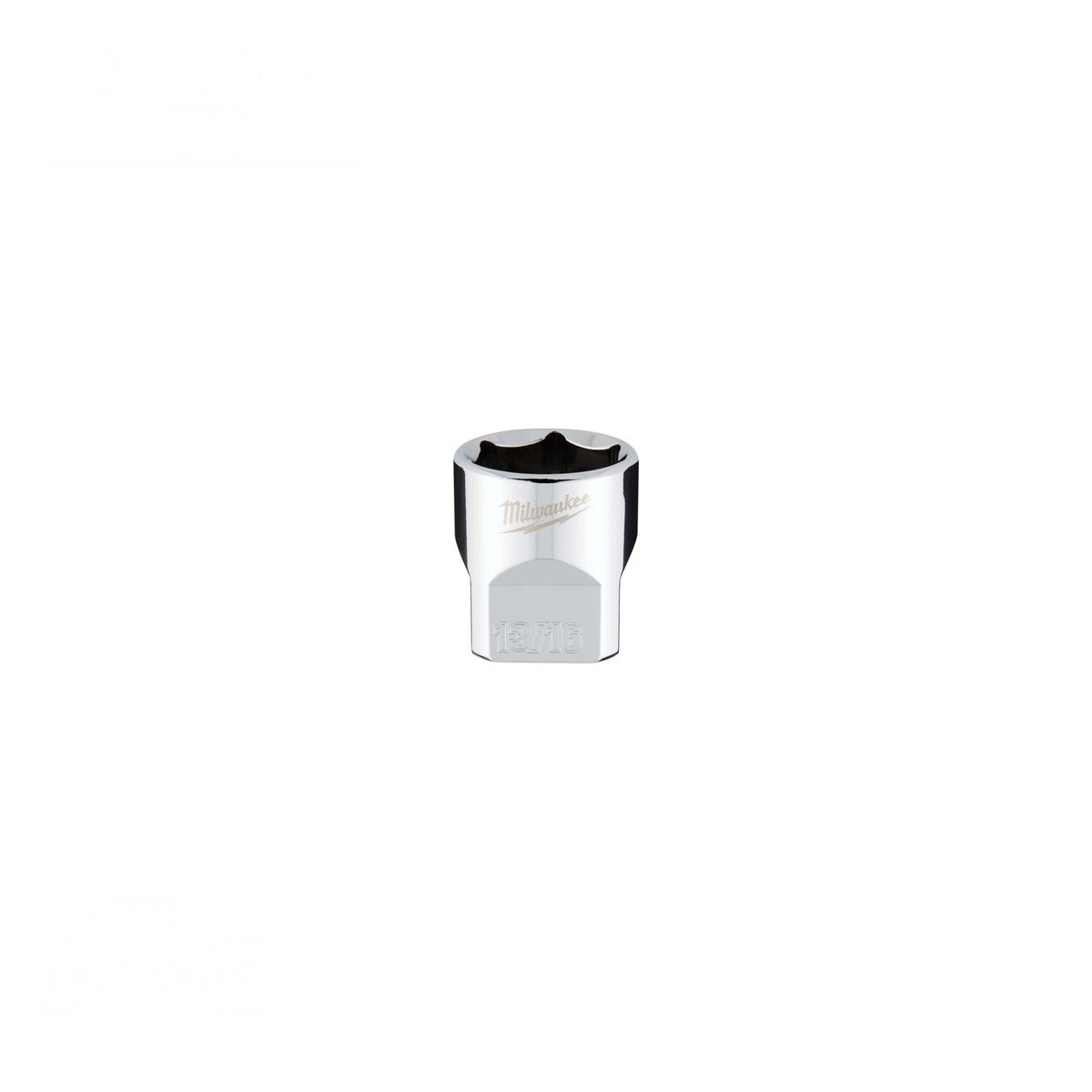 Milwaukee 45-34-9069 3/8" Drive 13/16" SAE 6 Point Socket with Four Flat Sides