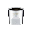Milwaukee 45-34-9072 3/8" Drive 1" SAE 6-Point Socket with Four Flat Sides