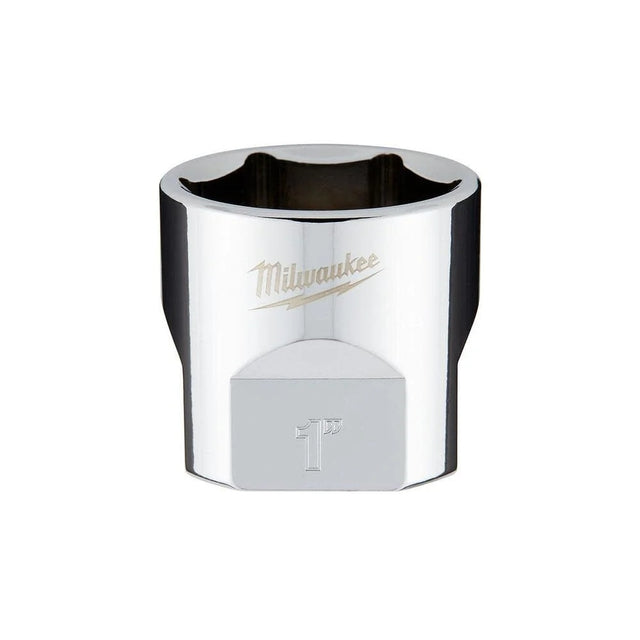 Milwaukee 45-34-9072 3/8" Drive 1" SAE 6-Point Socket with Four Flat Sides