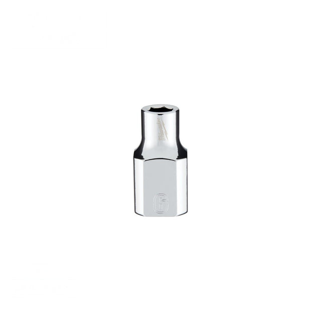 Milwaukee 45-34-9076 3/8" Drive 6mm 6-Point Metric Socket with Four Flat Sides