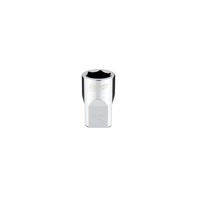Milwaukee 45-34-9082 3/8" Drive 12 mm 6-Point Metric Socket with Four Flat Sides