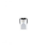 Milwaukee 45-34-9085 3/8" Drive 15mm Metric 6-Point Socket with Four Flat Sides Anti-Roll