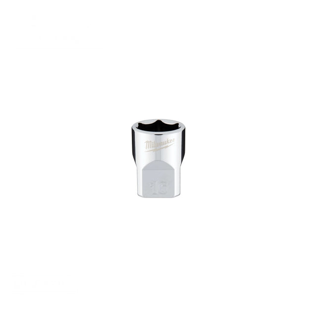 Milwaukee 45-34-9086 3/8" Drive 16 mm Metric 6 Point Socket with Four Flat Sides