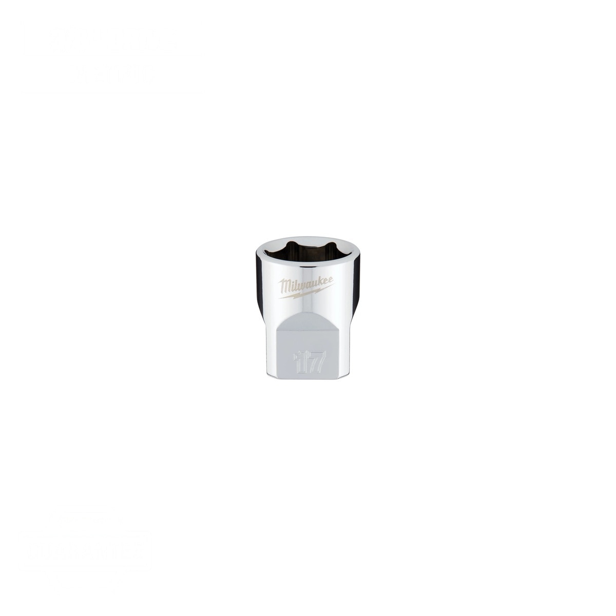 Milwaukee 45-34-9087 3/8" Drive 17mm Metric Socket with Four Flat Sides