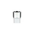 Milwaukee  45-34-9122 1/2" Drive 21mm Metric 6-Point Socket with FOUR FLAT™ Sides