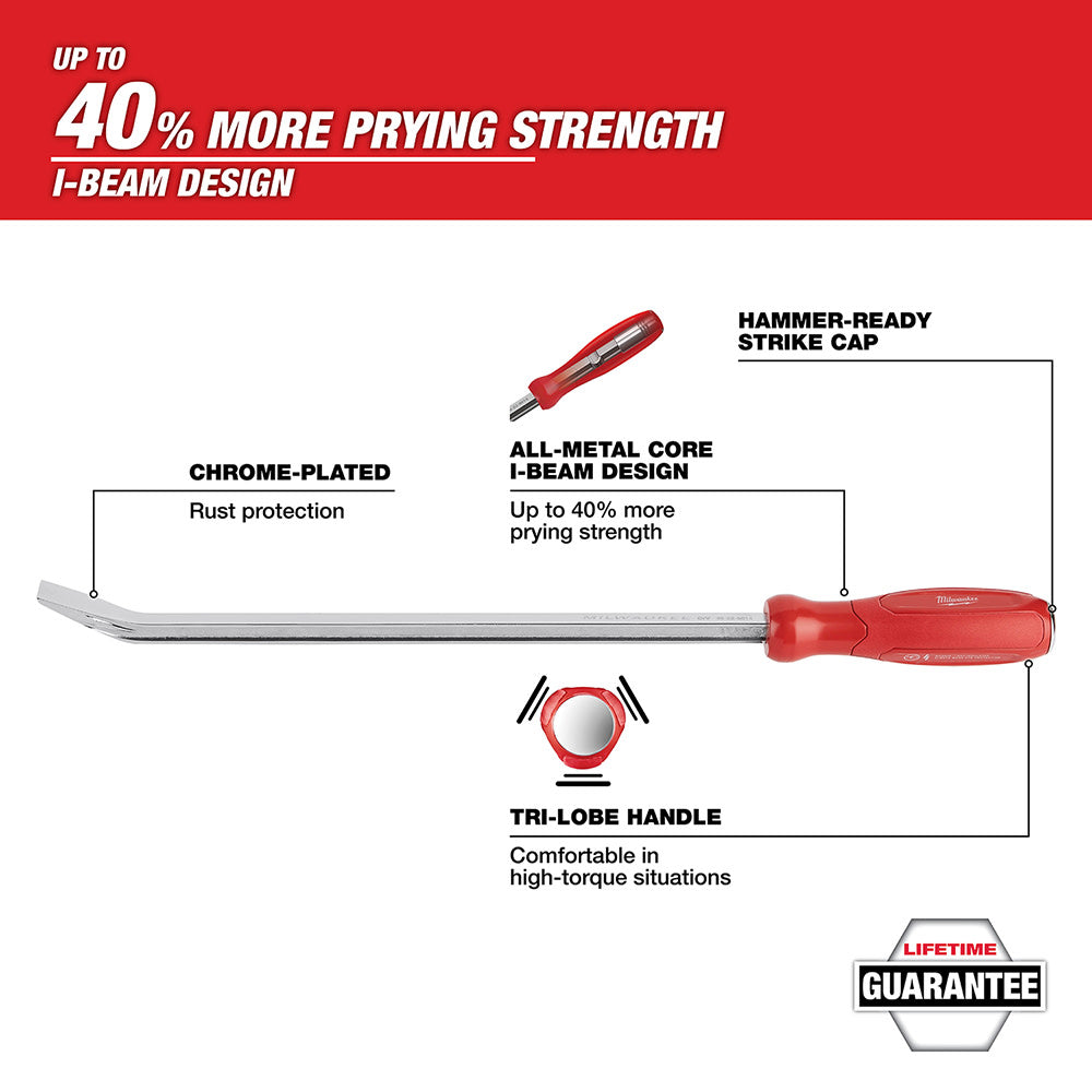 Milwaukee 45-74-9208 8" Pry Bar - 3