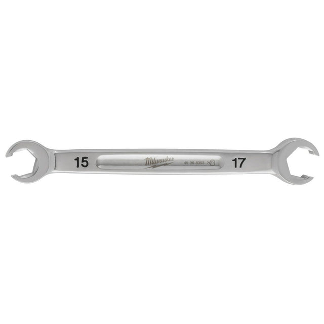 Milwaukee 45-96-8353 15mm X 17mm Double End Flare Nut Wrench