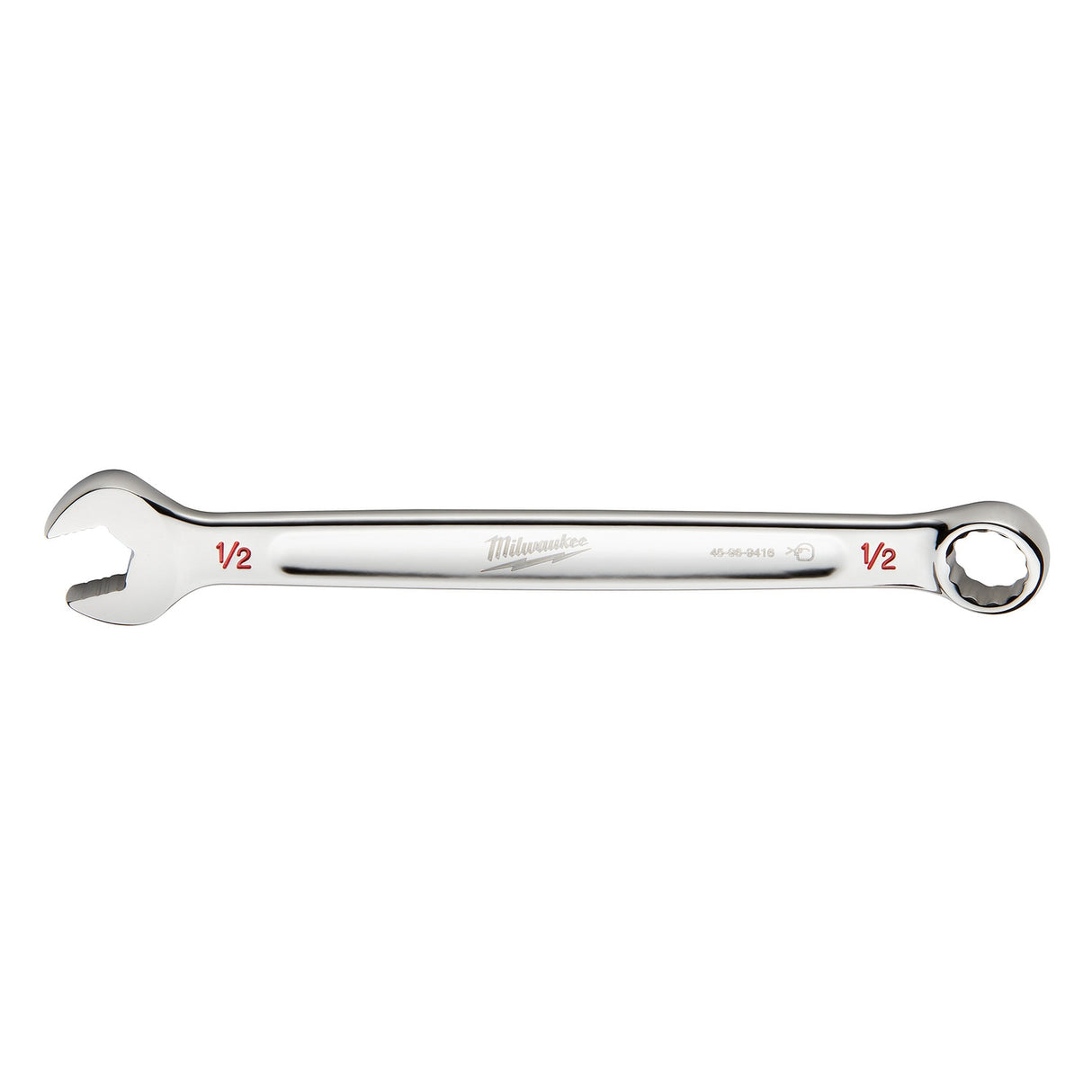Milwaukee 45-96-9416 1/2" SAE Combination Wrench with Max Bite Open End Grip