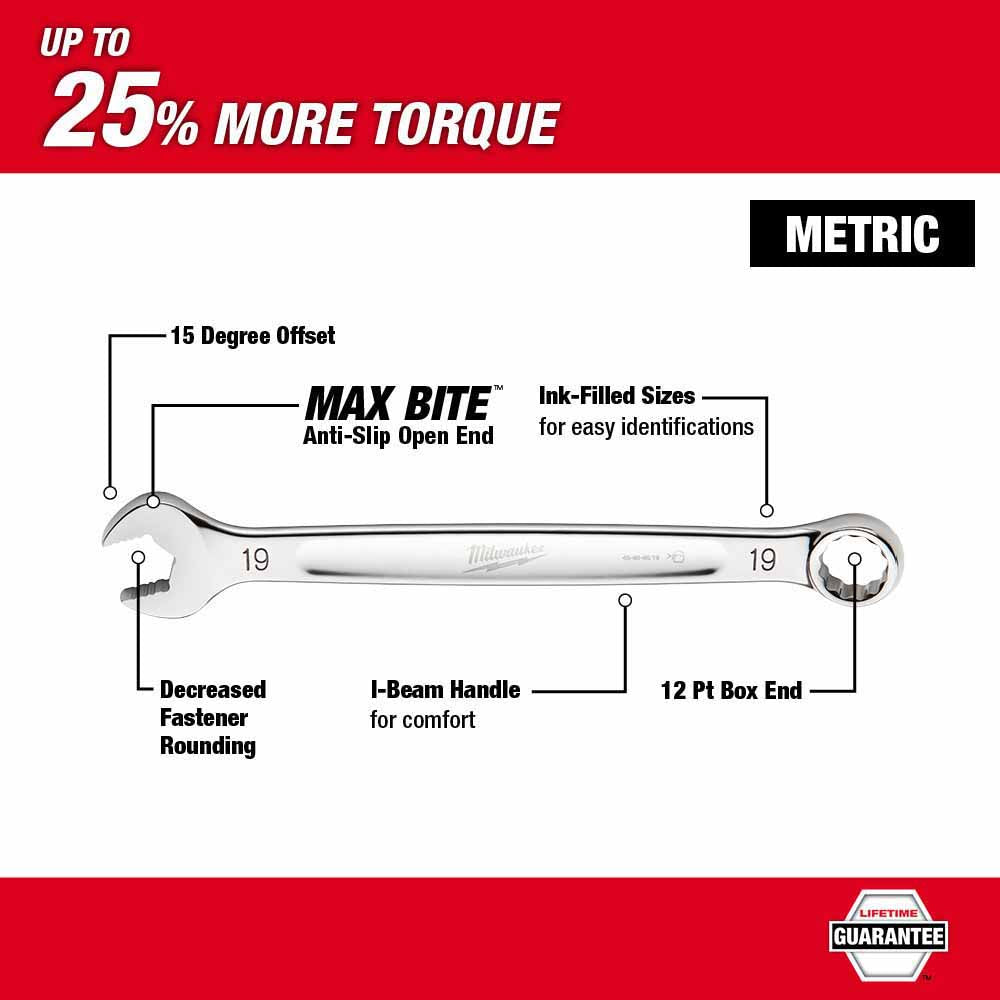 Milwaukee 45-96-9506 6mm Combination Wrench - 3