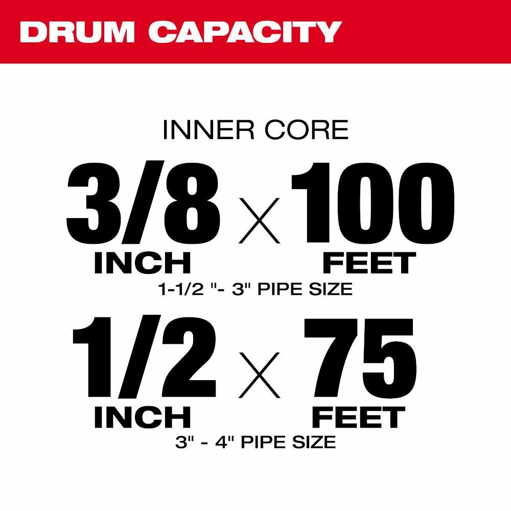 Milwaukee 47-53-2817 Drum w/ Anchor Cable for M18 Drum Machine - 2