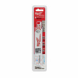 Milwaukee 48-00-4784 Sawzall Blade 18 Teeth per Inch 6-Inch Length Ice Hardened Torch 5 Pack - 2