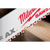 Milwaukee 48-00-5021 6" x 5/8TPI Bi-Metal AX Super Sawzall Blade 5-Pack - 11