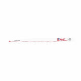 Milwaukee 48-00-5037 12" x 6TPI Bi-Metal Super Sawzall Blade 5-Pack - 3