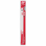 Milwaukee 48-00-5037 12" x 6TPI Bi-Metal Super Sawzall Blade 5-Pack - 4