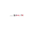 Milwaukee 48-00-5092 6" x 10TPI Bi-Metal Super Sawzall Blade 5-Pack