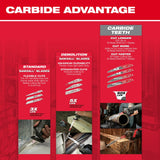 Milwaukee 48-00-5341 6" 6 TPI THE WRECKER™ with Carbide Teeth SAWZALL® Blade 3PK - 8