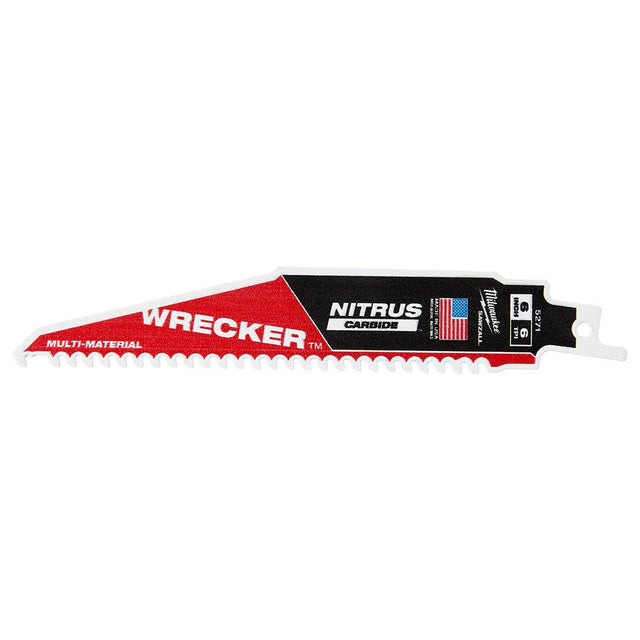 Milwaukee 48-00-5371 6" 6TPI The Wrecker with Nitrus Carbide 3PK