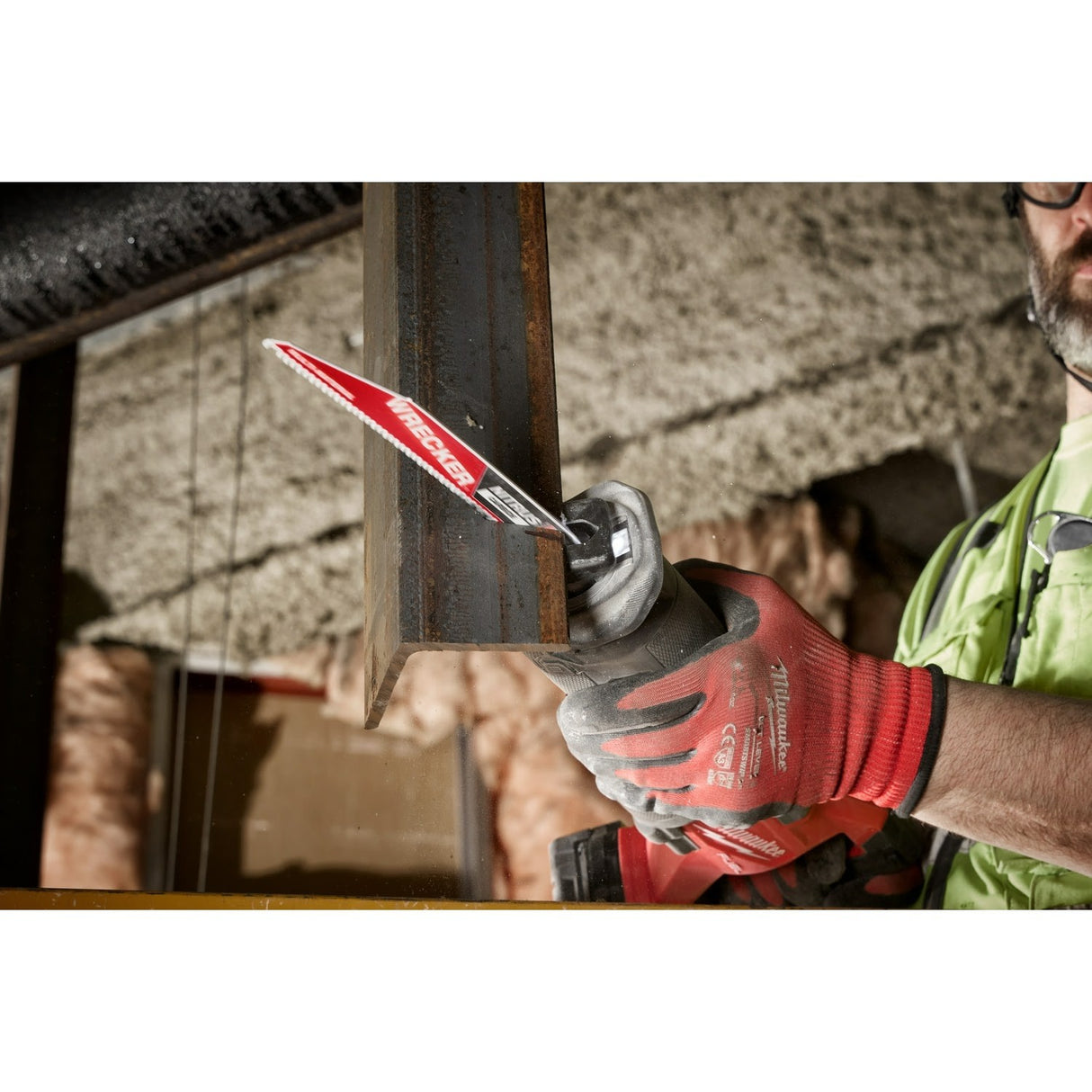 Milwaukee 48-00-5373 12" 6TPI The Wrecker with Nitrus Carbide 3PK - 15