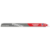 Milwaukee 48-00-5503 12” 7TPI The TORCH™ with Carbide Teeth SAWZALL® Blade 5PK