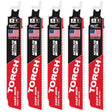 Milwaukee 48-00-5561 6" 7TPI The TORCH with NITRUS CARBIDE for CAST IRON 5PK